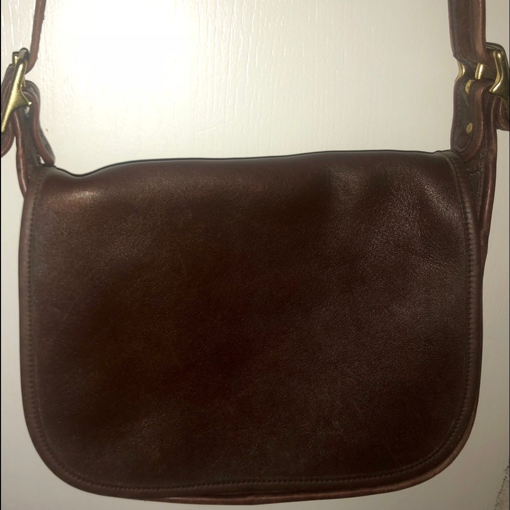 Coach Patricia Legacy Bag Purse in Mahogany